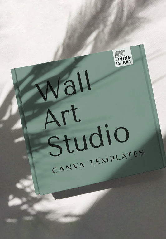 Wall Art Studio - Canva templates